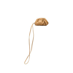 ボッテガヴェネタ ザ ポーチ ショルダーバッグ ブラウン レザー レディース BOTTEGAVENETA 【中古】