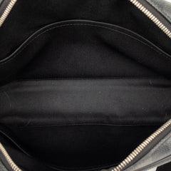 ルイ ヴィトン ダミエ デイトンPM 斜め掛け ショルダーバッグ N41408 ブラック PVC レザー メンズ LOUIS VUITTON 【中古】