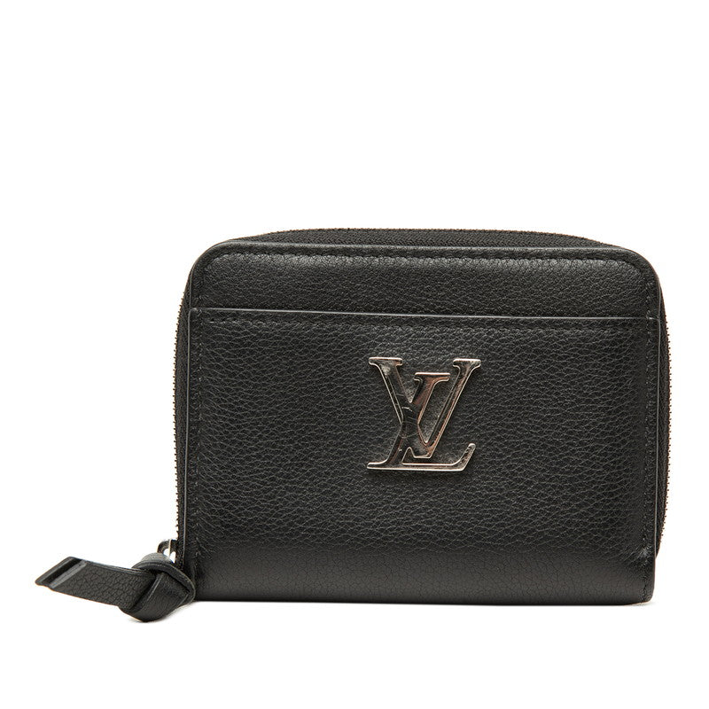 ルイ ヴィトン ロックミー ジッピー コインパース コインケース 小銭入れ M80099 ノワール ブラック レザー レディース LOUIS VUITTON 【中古】