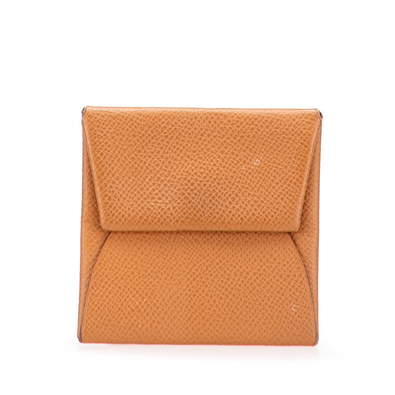 エルメス バスティア コインケース ブラウン ヴォーエプソン レディース HERMES 【中古】