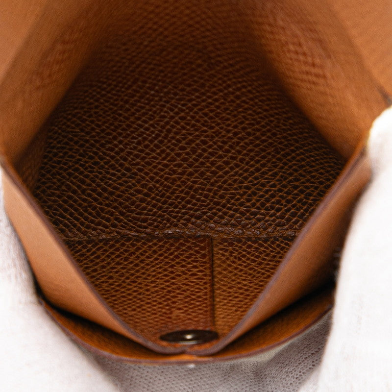 エルメス バスティア コインケース ブラウン ヴォーエプソン レディース HERMES 【中古】