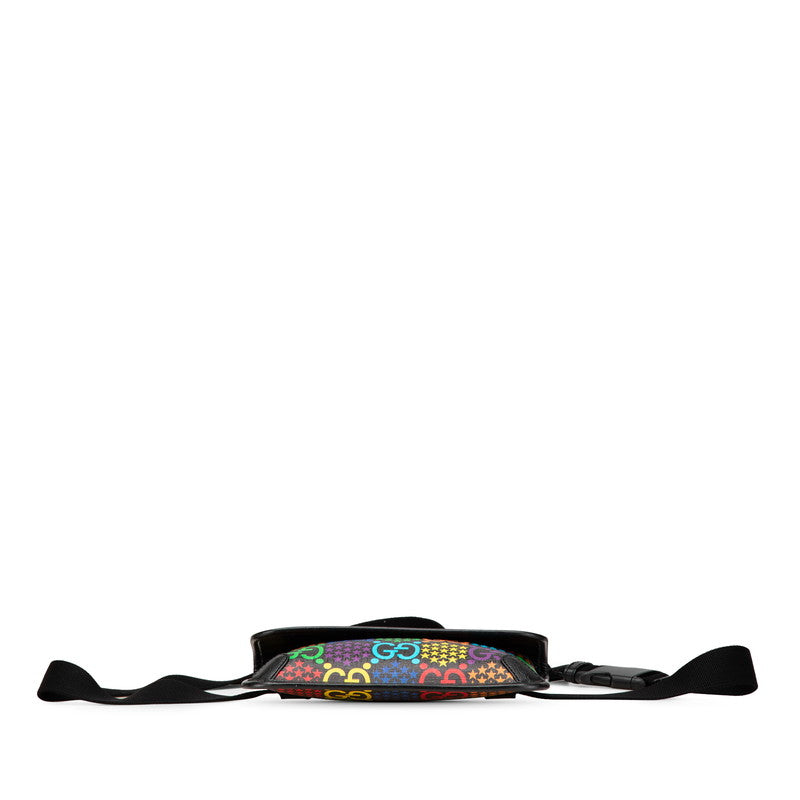 グッチ GGサイケデリック ボディバッグ ウエストバッグ 598113 マルチカラー レザー レディース GUCCI 【中古】