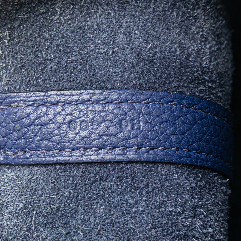 エルメス ピコタンロックPM ハンドバッグ ブルーサフィール ネイビー トリヨンクレマンス レディース HERMES 【中古】