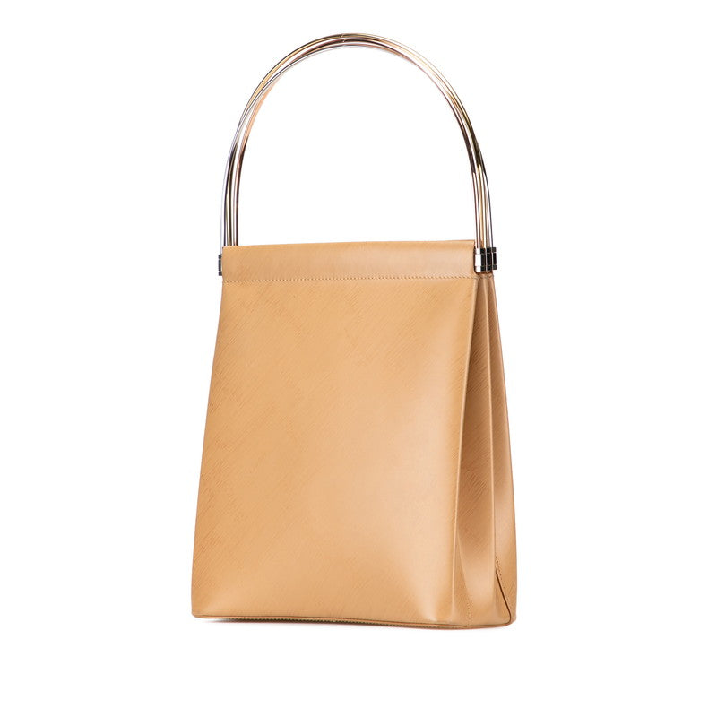 カルティエ トリニティ ハンドバッグ ベージュ レザー レディース CARTIER 【中古】
