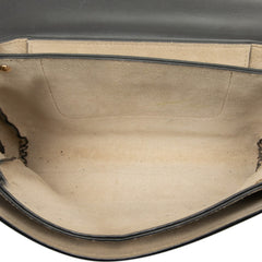 クロエ フェイ ショルダーバッグ ブラック スウェード レザー レディース Chloe 【中古】