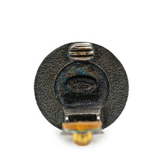 シャネル ココマーク ラウンド イヤリング シルバー メタル レディース CHANEL 【中古】