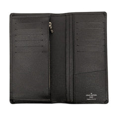 ルイ ヴィトン エピ ポルト フォイユ ブラザ 長財布 M66542 ノワール ブラック レザー メンズ LOUIS VUITTON 【中古】