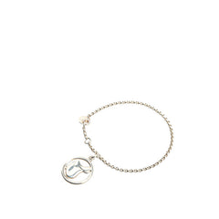 エルメス サドル チェーン ブレスレット SV925 シルバー レディース HERMES 【中古】