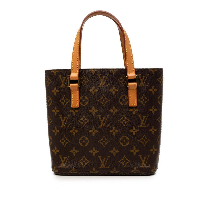 ルイ ヴィトン モノグラム ヴァヴァンPM ハンドバッグ トートバッグ M51172 ブラウン PVC レザー レディース LOUIS VUITTON 【中古】