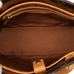 ルイ ヴィトン モノグラム ヴァヴァンPM ハンドバッグ トートバッグ M51172 ブラウン PVC レザー レディース LOUIS VUITTON 【中古】