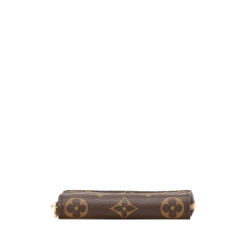 ルイ ヴィトン モノグラム ジッピー コインパース コインケース 小銭入れ M60067 ブラウン PVC レザー レディース LOUIS VUITTON 【中古】