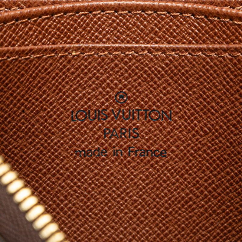 ルイ ヴィトン モノグラム ジッピー コインパース コインケース 小銭入れ M60067 ブラウン PVC レザー レディース LOUIS VUITTON 【中古】
