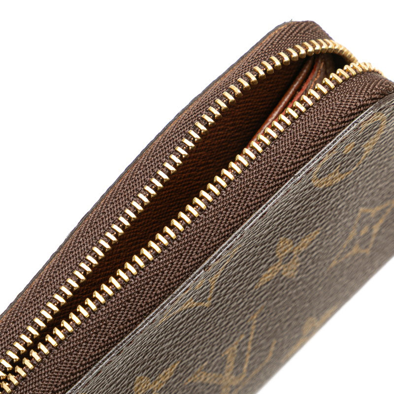ルイ ヴィトン モノグラム ジッピー コインパース コインケース 小銭入れ M60067 ブラウン PVC レザー レディース LOUIS VUITTON 【中古】
