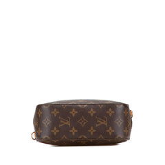 ルイ ヴィトン モノグラム スポンティーニ ハンドバッグ ショルダーバッグ 2WAY M47500 ブラウン PVC レザー レディース LOUIS VUITTON 【中古】