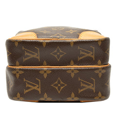 ルイ ヴィトン モノグラム アマゾン 斜め掛け ショルダーバッグ M45236 ブラウン PVC レザー レディース LOUIS VUITTON 【中古】