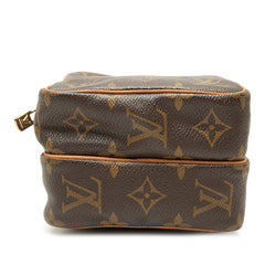ルイ ヴィトン モノグラム ミニ アマゾン 斜め掛け ショルダーバッグ M45238 ブラウン PVC レザー レディース LOUIS VUITTON 中古