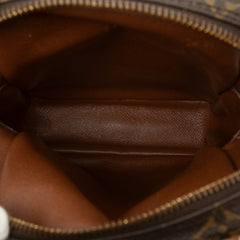 ルイ ヴィトン モノグラム ミニ アマゾン 斜め掛け ショルダーバッグ M45238 ブラウン PVC レザー レディース LOUIS VUITTON 中古
