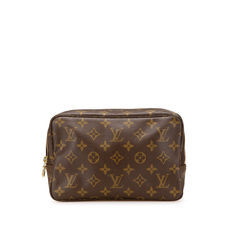 ルイ ヴィトン モノグラム トゥルース トワレット23 セカンドバッグ クラッチバッグ M47524 ブラウン PVC レディース LOUIS VUITTON 【中古】