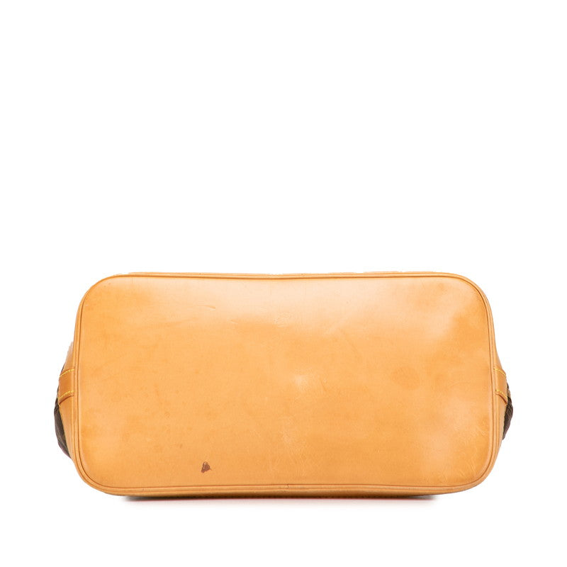 ルイ ヴィトン モノグラム アルマPM ハンドバッグ M51130 ブラウン PVC レザー レディース LOUIS VUITTON 【中古】