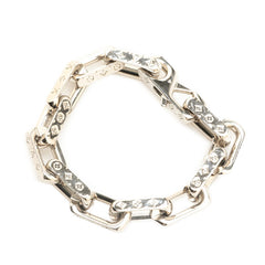 ルイ ヴィトン ブレスレット チェーン モノグラム ブレスレット #M M64223 シルバー メタル メンズ LOUIS VUITTON 【中古】