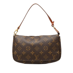 ルイ ヴィトン モノグラム ポシェット アクセソワール ハンドバッグ M51980 ブラウン PVC レザー レディース LOUIS VUITTON 【中古】