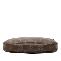 ルイ ヴィトン モノグラム ポシェット アクセソワール ハンドバッグ M51980 ブラウン PVC レザー レディース LOUIS VUITTON 【中古】