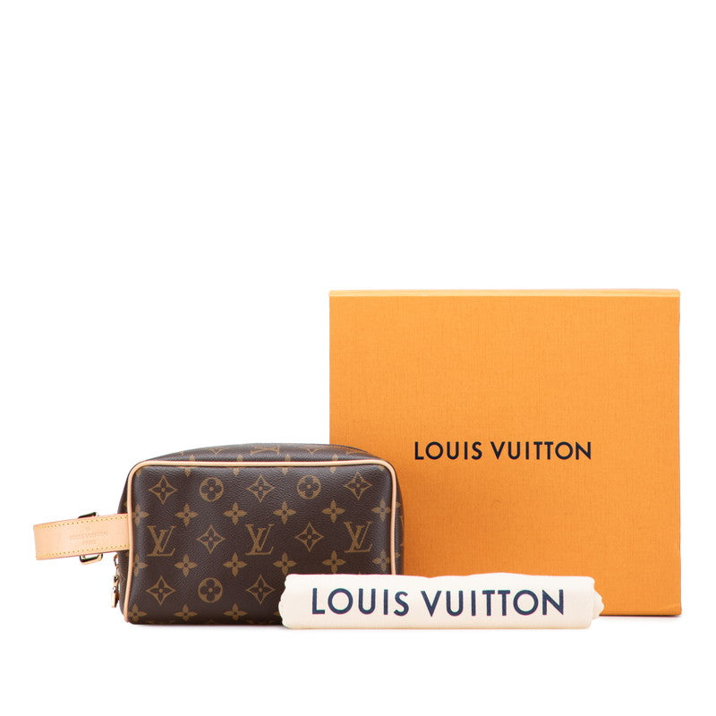 ルイ ヴィトン モノグラム ロッカードップ キット セカンドバッグ ハンドバッグ M83112 ブラウン PVC レザー レディース LOUIS VUITTON 【中古】