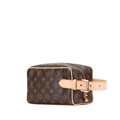 ルイ ヴィトン モノグラム ロッカードップ キット セカンドバッグ ハンドバッグ M83112 ブラウン PVC レザー レディース LOUIS VUITTON 【中古】
