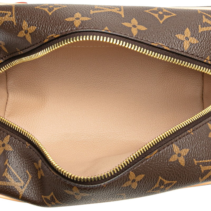 ルイ ヴィトン モノグラム ロッカードップ キット セカンドバッグ ハンドバッグ M83112 ブラウン PVC レザー レディース LOUIS VUITTON 【中古】