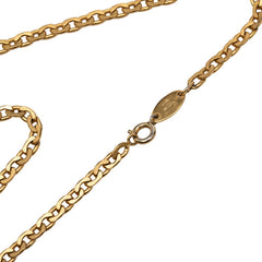 シャネル ココマーク ヴィンテージ チェーン ペンダント ネックレス ゴールド メッキ ラインストーン レディース CHANEL 【中古】