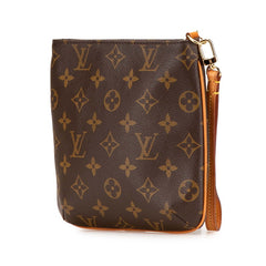 ルイ ヴィトン モノグラム パルティシオン アクセサリーポーチ M51901 ブラウン PVC レザー レディース LOUIS VUITTON 【中古】