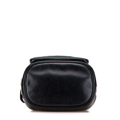 プラダ 三角ロゴプレート ハンドバッグ バケットバッグ ショルダーバッグ 2WAY ブラック レザー レディース PRADA 【中古】