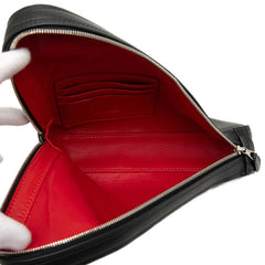 バレンシアガ トライアングル クラッチバッグ クラッチバッグ 476976 ブラック レザー レディース BALENCIAGA 【中古】