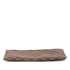 ルイ ヴィトン ダミエ ネヴァーフルMM 付属品ポーチ ポーチ N41358 エベヌ ブラウン PVC レザー レディース LOUIS VUITTON 【中古】