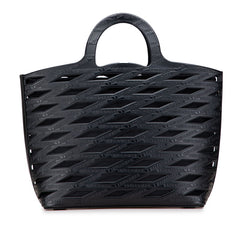 バレンシアガ ネオバスケット ハンドバッグ 626111 ブラック レザー レディース BALENCIAGA 【中古】