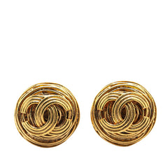 シャネル ヴィンテージ ココマーク イヤリング ゴールド メッキ レディース CHANEL 【中古】