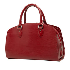 ルイ ヴィトン エピ ポンヌフPM ハンドバッグ トートバッグ M5271M ルビー レッド レザー レディース LOUIS VUITTON 中古