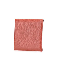 エルメス バスティア コインケース 小銭入れ ブラウン ヴォーエプソン レディース HERMES 【中古】
