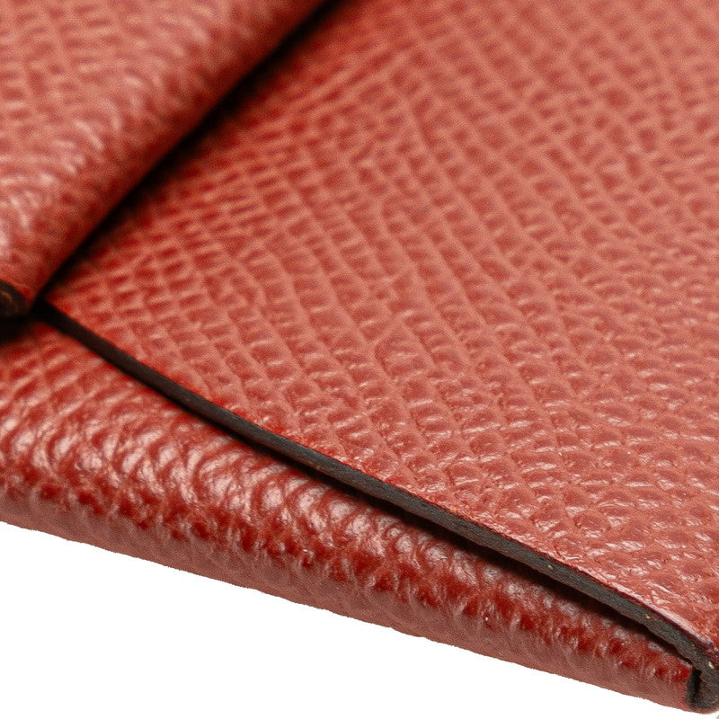 エルメス バスティア コインケース 小銭入れ ブラウン ヴォーエプソン レディース HERMES 【中古】
