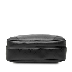 ルイ ヴィトン モノグラム ミッドナイト ナイル トップハンドル ショルダーバッグ 2WAY M26783 ブラック PVC レザー レディース LOUIS VUITTON 中古