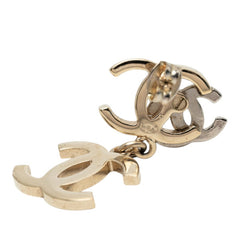 シャネル ココマーク ピアス ゴールド メタル ラインストーン フェイクパール レディース CHANEL 【中古】