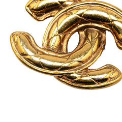 シャネル ココマーク マトラッセ キーホルダー ゴールド メッキ レディース CHANEL 【中古】