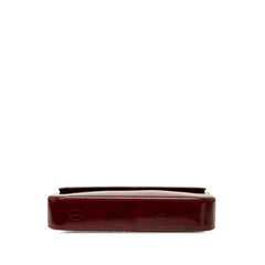 カルティエ ハッピーバースデー ワンショルダーバッグ ハンドバッグ ボルドー ワインレッド パテントレザー レディース CARTIER 中古