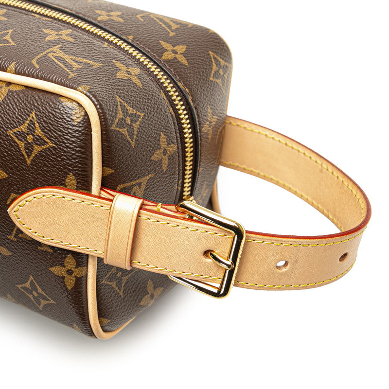 ルイ ヴィトン モノグラム ロッカードップ キット ハンドバッグ M83112 ブラウン PVC レザー レディース LOUIS VUITTON 【中古】