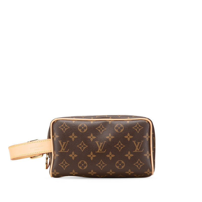 ルイ ヴィトン モノグラム ロッカードップ キット ハンドバッグ M83112 ブラウン PVC レザー レディース LOUIS VUITTON 【中古】