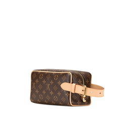 ルイ ヴィトン モノグラム ロッカードップ キット ハンドバッグ M83112 ブラウン PVC レザー レディース LOUIS VUITTON 【中古】