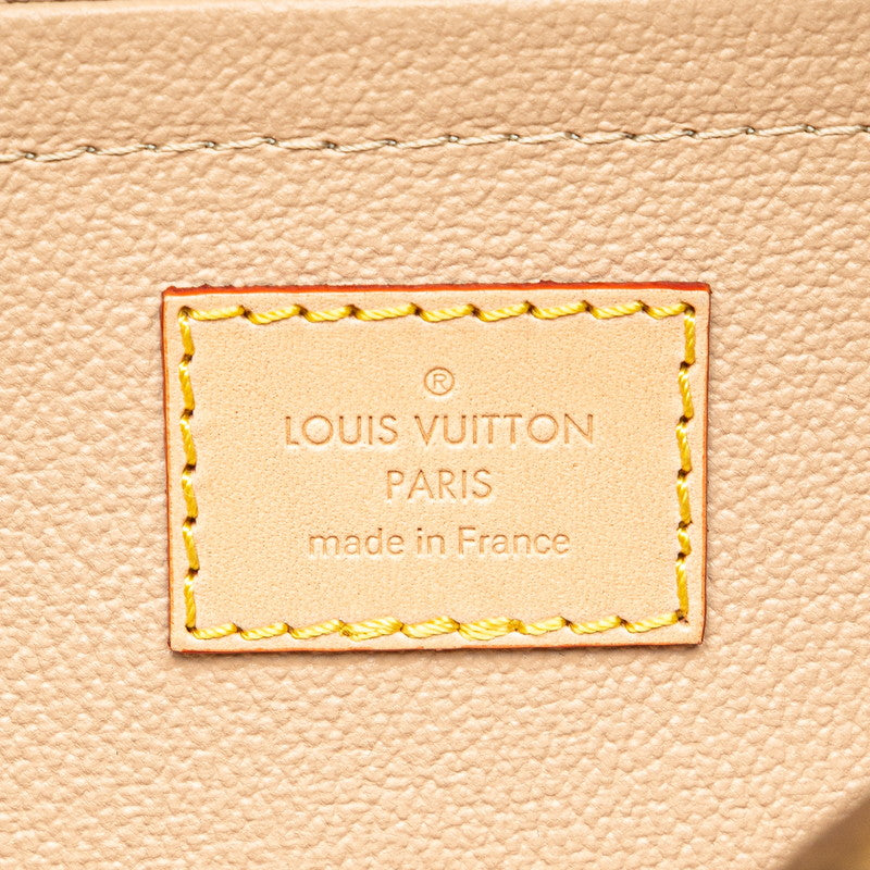 ルイ ヴィトン モノグラム ロッカードップ キット ハンドバッグ M83112 ブラウン PVC レザー レディース LOUIS VUITTON 【中古】