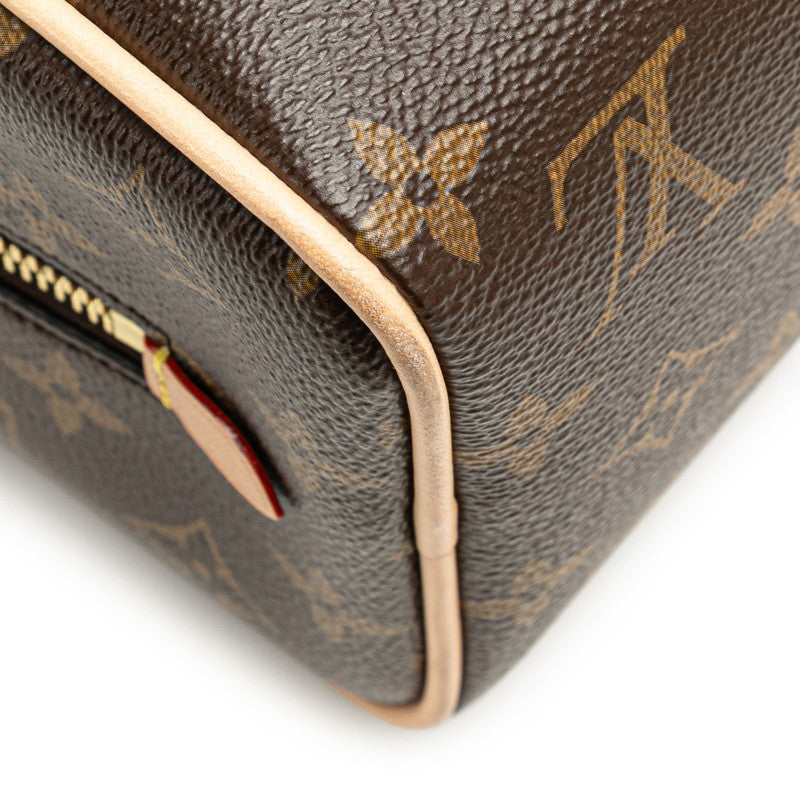 ルイ ヴィトン モノグラム ロッカードップ キット ハンドバッグ M83112 ブラウン PVC レザー レディース LOUIS VUITTON 【中古】