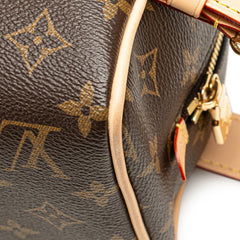 ルイ ヴィトン モノグラム ロッカードップ キット ハンドバッグ M83112 ブラウン PVC レザー レディース LOUIS VUITTON 【中古】