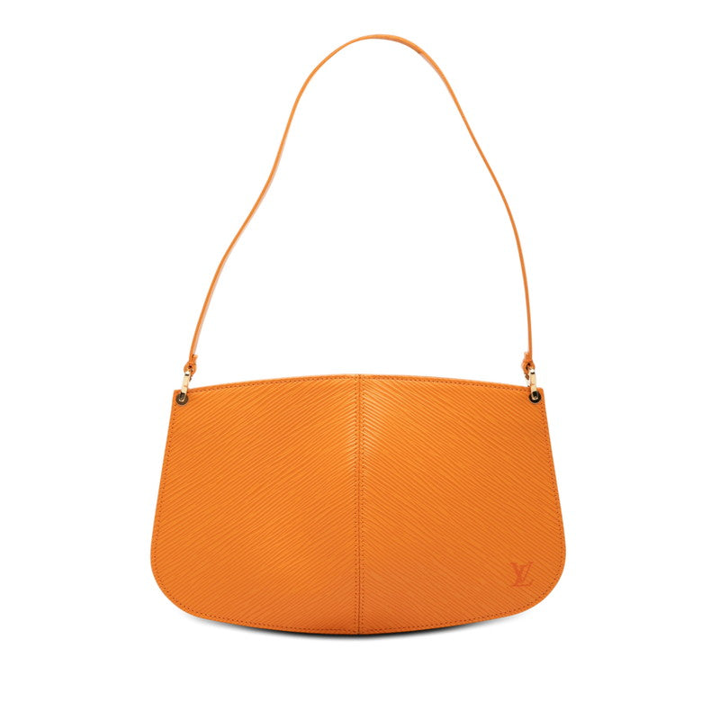 ルイ ヴィトン エピ ポシェット ドゥミリュンヌ ハンドバッグ オレンジ レザー レディース LOUIS VUITTON 【中古】